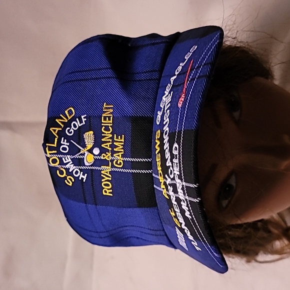 Made in Scotland. Scotland Home of Golf. Velcro strap.  One size fits most. - Picture 1 of 11